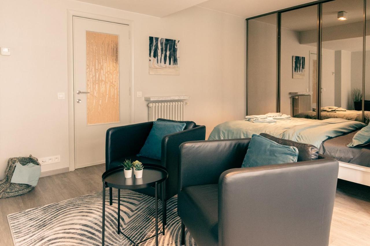 Ruime 2 Pers Studio Bij Casino Oostende: Geniet Van Zee, Kunst, En Relax ภายนอก รูปภาพ